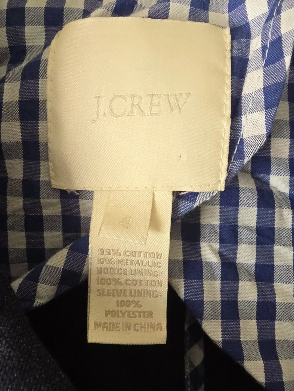 J. Crew Navy Double-Breasted Peacoat with Gold Buttons